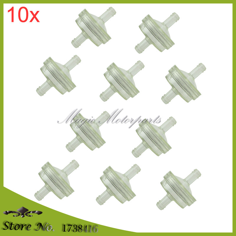 Filtre à essence 10x1/4 "pour Briggs & Stratton 298090 298090 S 4105 5018B 5018 H 5018 K JOHN DEERE AM107314 LG298090 TORO 56-6360