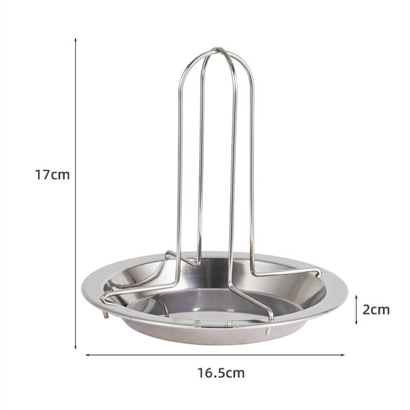 draussen Camping Gegrilltes Huhn Gestell Edelstahl Grill Trommelstöcke Huhn Röster Halfter Backen Pfanne BBQ Camping Kochgeschirr