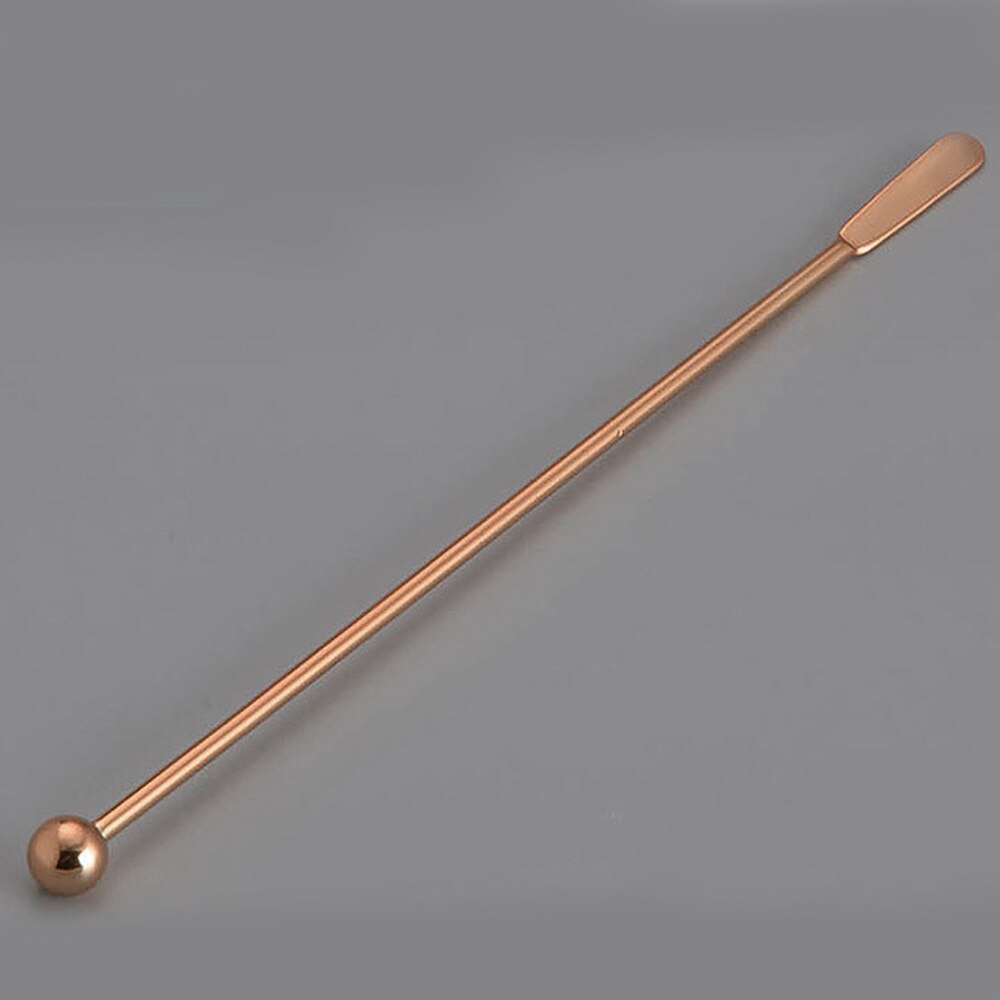 Swizzle Sticks Metal Stainless Steel Mixing Cocktail Coffee Stirrers Wine Drink Mixing Stirring Rod Kitchen Bar Utensil: C