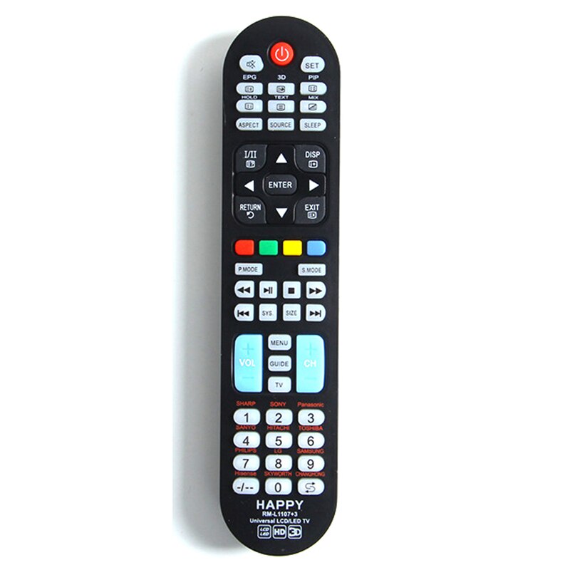 Universal For HUAYU RM-L1107+8 LCD LED HDTV TV Remote Control