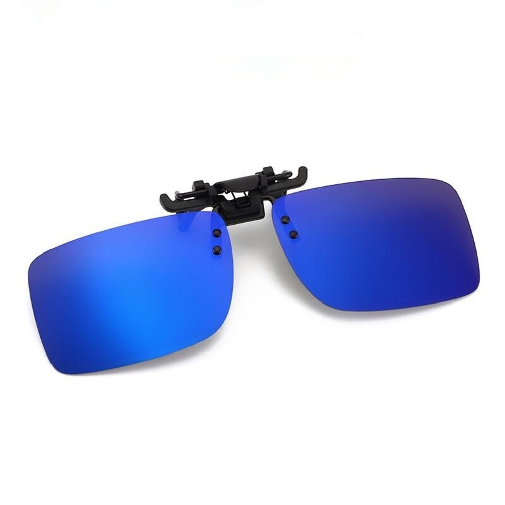 Polarized Clip On Sunglasses Men Women Near-Sighted Driving Night Vision Eyewear UV400 Cycling Fishing Glasses Clip: G