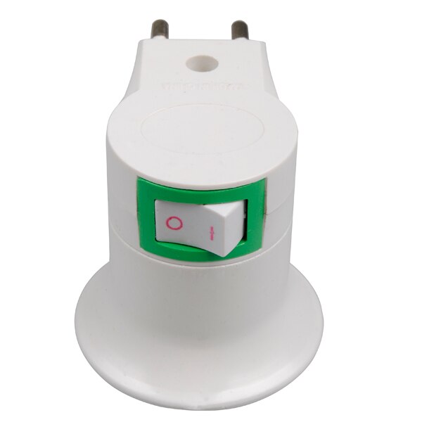 ARILUX E27 Socket Base EU Plug Nachtlampje Met Power On-off Schakelaar E27 lamphouder lamphouder lampvoet