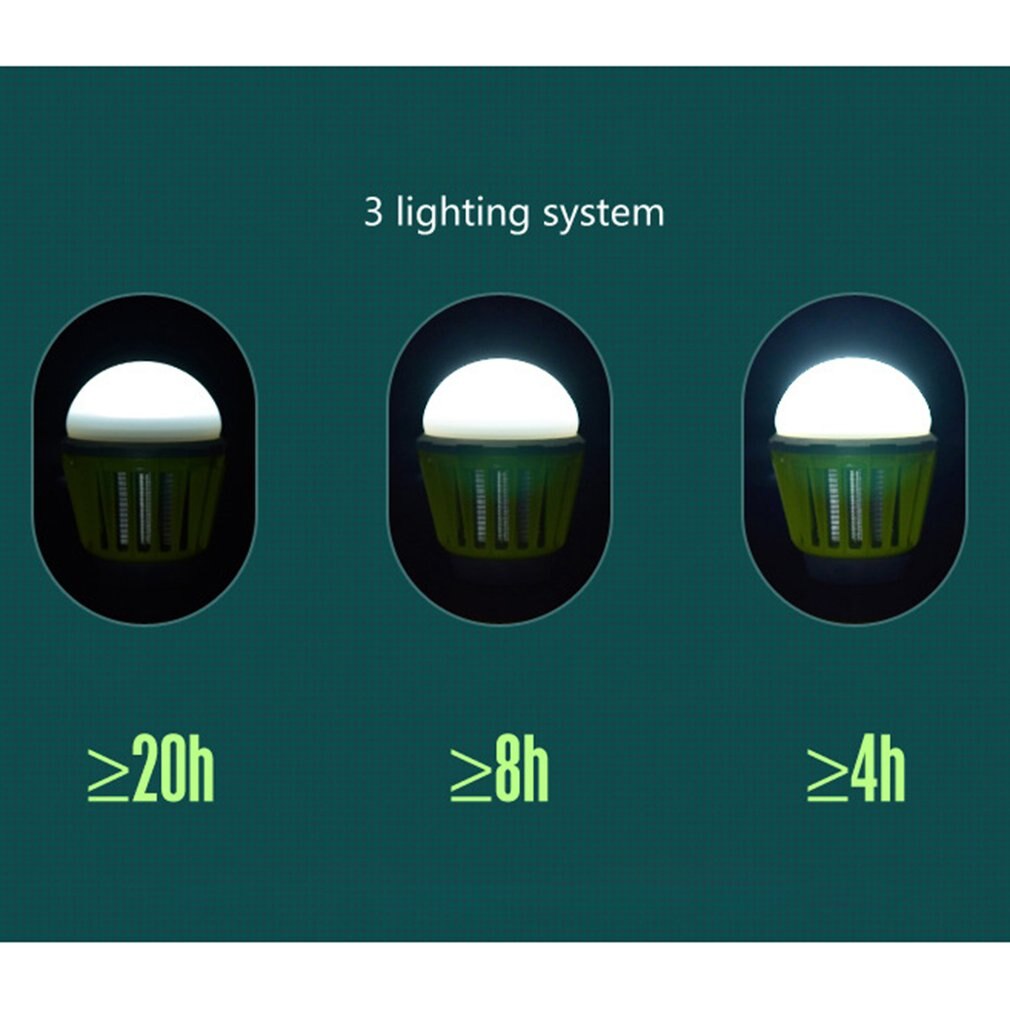 Mosquito Repellen Led Lantaarn Met Haak Uv Muggen Lamp Camping Lantaarn Tent Licht Draagbare IPX6 Waterdicht