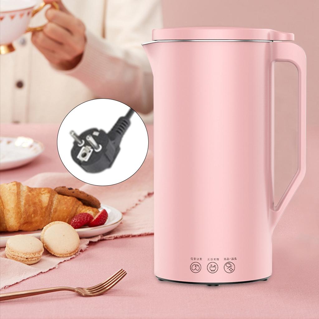 Portable European Standard Blender Juicer Automatic Heating Soybean Vegan Milk Touch Screen Kitchen Multifunctional Tools