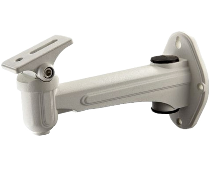 Annadue Dome Camera Beugel – L-vorm, ABS-kunststof, Wit – Universeel Voor CCTV-domecamera's – Eenvoudige Wandmontage – Incl. Schroeven