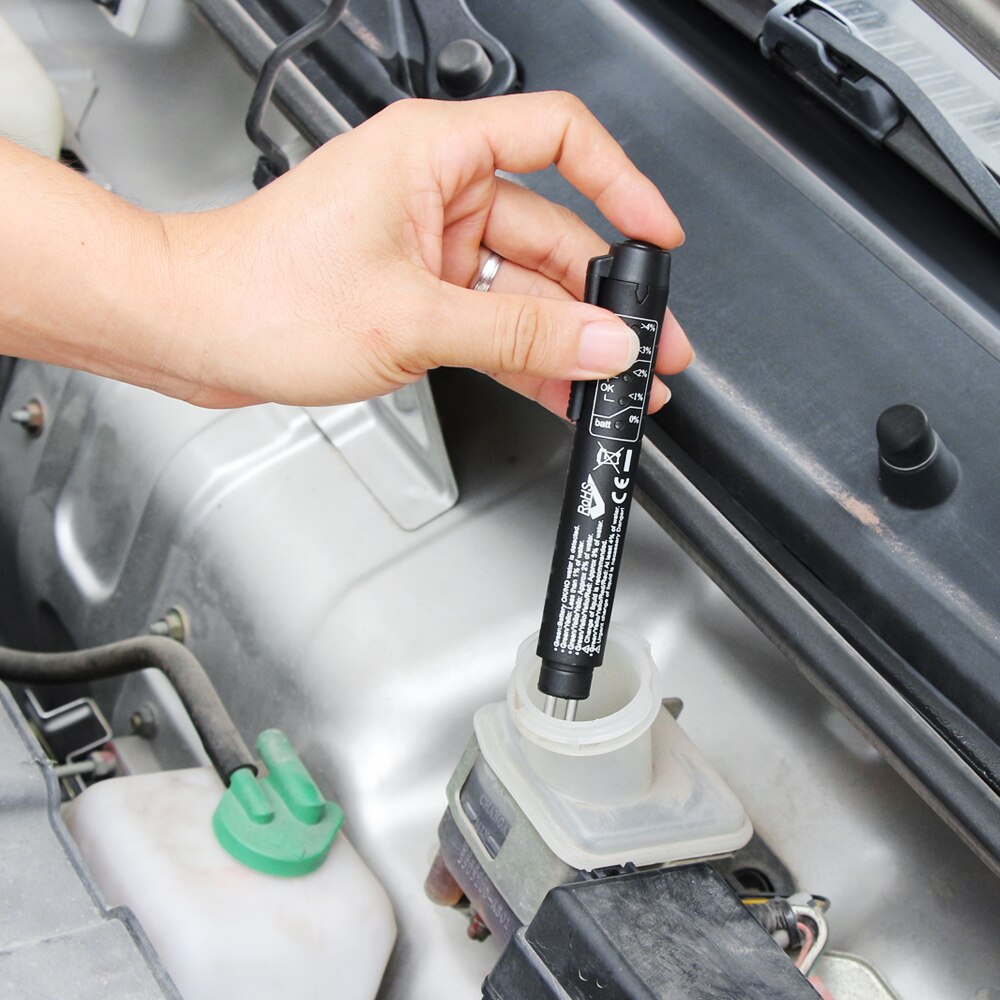 Car Brake Fluid Tester 5 LED Oil Check Pen for Fiat abarth 500 stilo ducato palio bravo doblo
