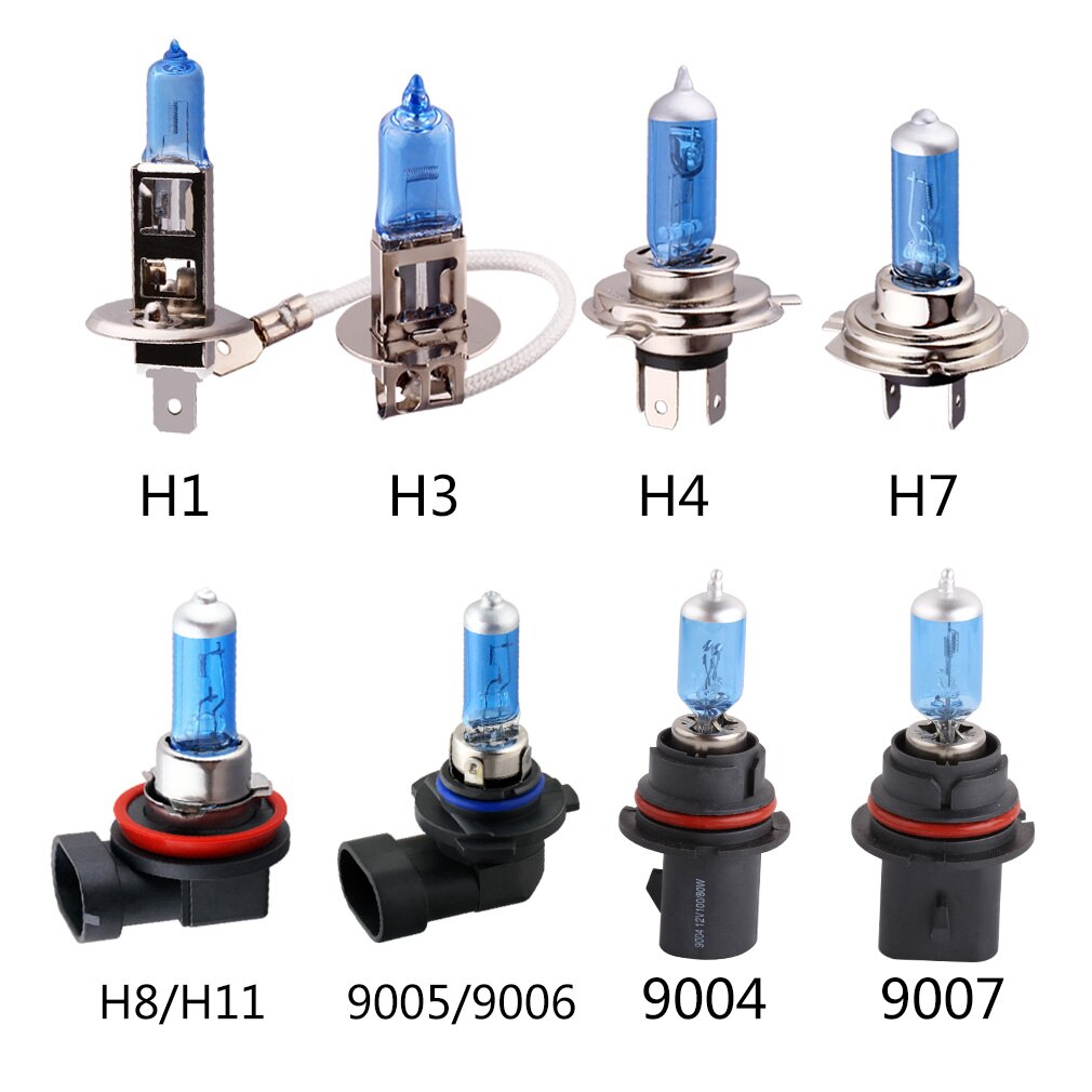 2Stck H4 H11 H7 55W 100W Halogen Scheinwerfer Birne 12V H1 H3 9005 9006 9007 9004 HB3 HB4 HB5 Auto Nebel Licht Weiß Auto Lampe DRL