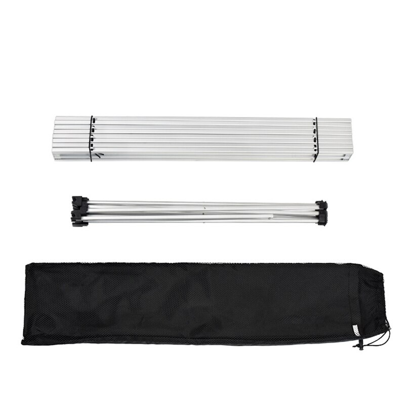 Multifunksjon sammenleggbart campingbord utendørs bærbart 6063 skrivebord i aluminiumslegering turfest piknik bbq balkong utemøbler