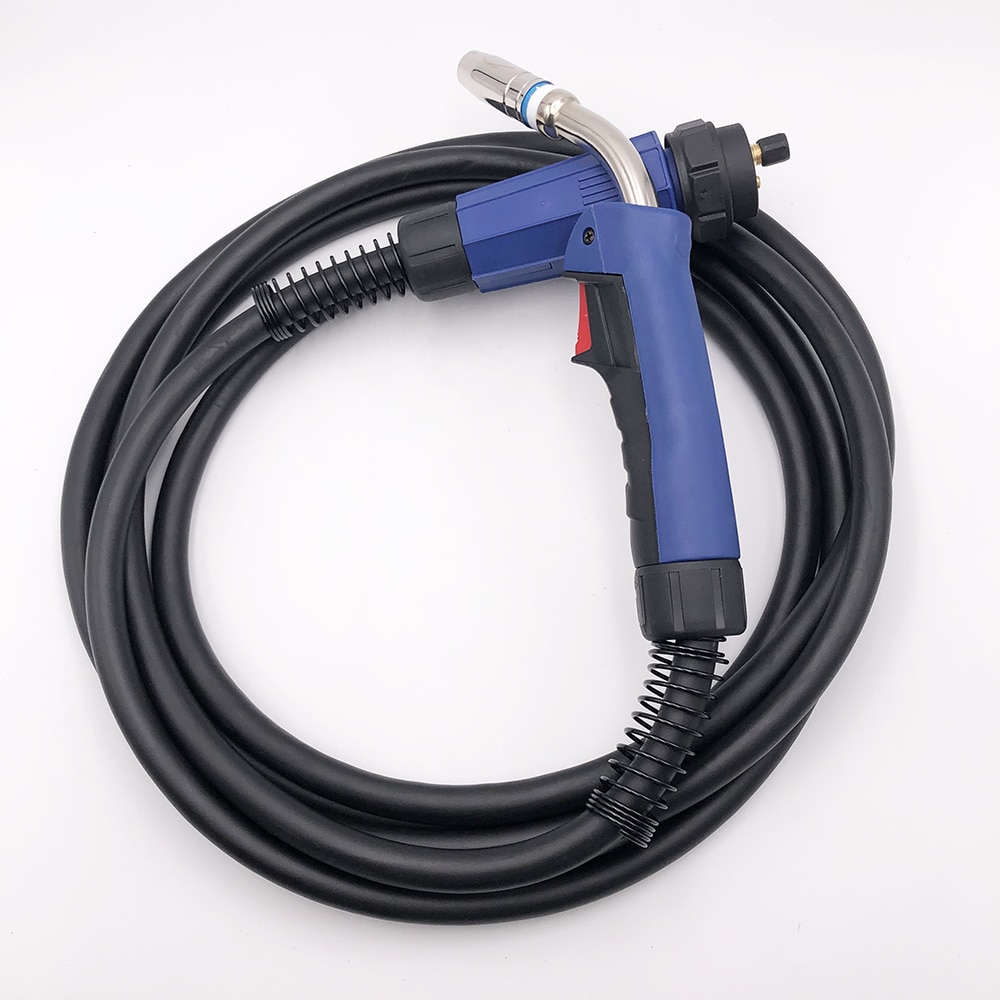 Di alta Qualità Binzel BW 25AK Air Cooled MIG/MAG Saldatura Torcia con manico blu 3M