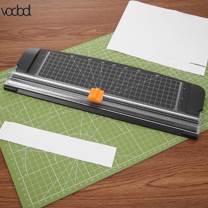 Draagbare Mini A4 Precisie Papier Foto Trimmers Cutter Voor Diy Scrapbook Trimmer Lichtgewicht Snijden Mat Machine Gereedschap