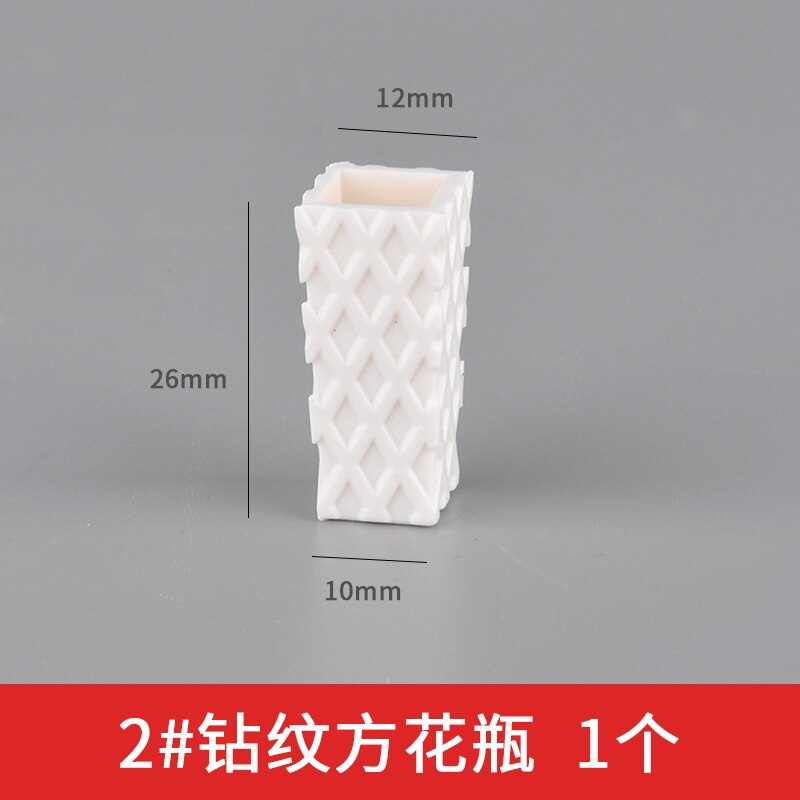 10 stk plast model vase bygge model materiale gør-det-selv sand bord gør mikro landskab matchende: 26mm type 2