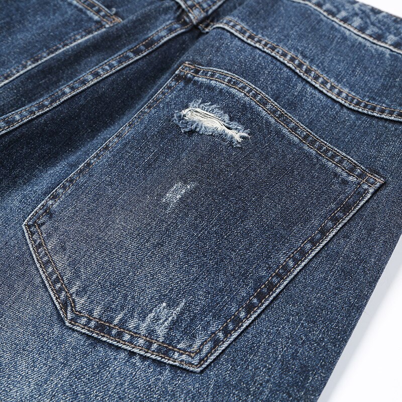 Jean de Moto 100% coton pour Homme, coupe ample, style HIp Hop, Streetwear, pantalon de motard, sarouel