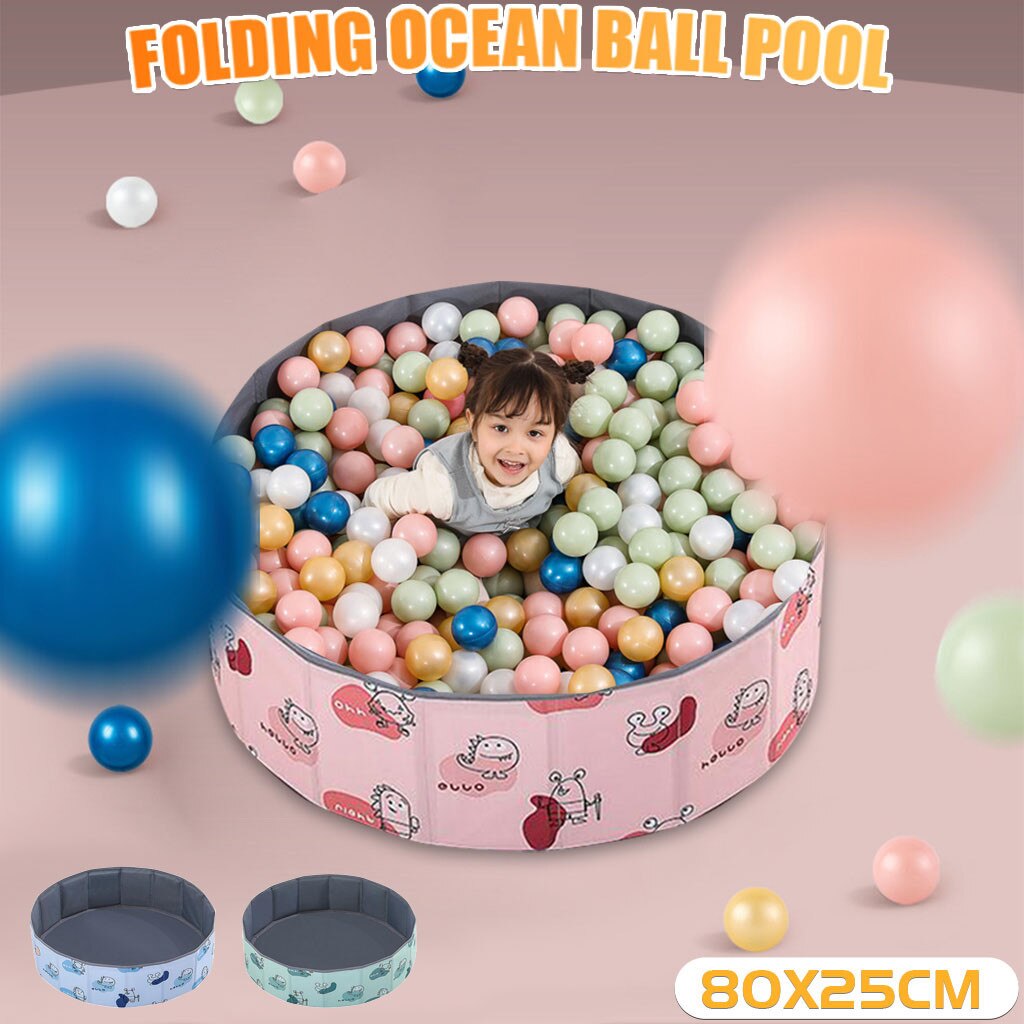 Outdoor Toys Pool 80X25CM pieghevole Ocean Ball Pool bambino bambini multifunzionale giocattolo bagagli Pool bambini giocattoli interattivi