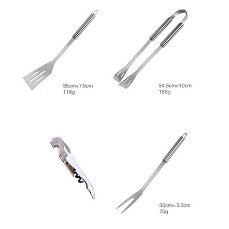 21 Pcs Grilling Accessories Grill Tools Set, Stainless Steel Barbecue Tool Set, BBQ Tools Cooking Accessories Kit