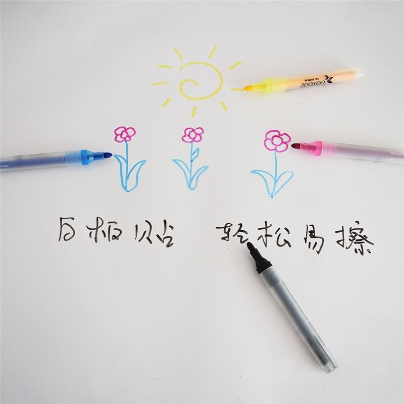 PVC Removable Dry Erase White Board Vinyl Wall Sticker Decal Kid Whiteboard Mural Decoration Wall Stickers