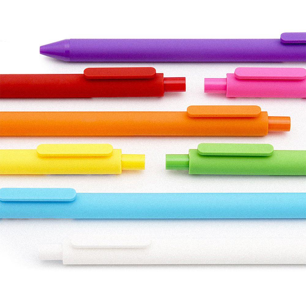 Originele Xiaomi Kaco Kleurrijke Teken Pen 0.5Mm Refill Ondertekening Pennen 12 Kleuren Balpen Japan Inkt Duurzaam School Briefpapier