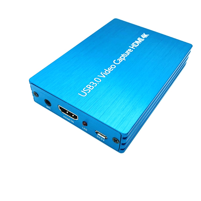 Scheda di Acquisizione Video HDMI a USB 3.0 4K - Registratore HD 1080P 60fps - Dongle per Hardware Computer