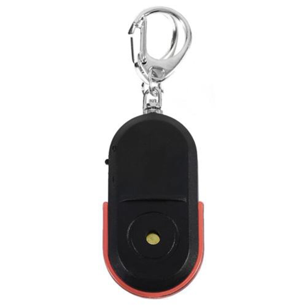 Anti-lost alarm nøglefinder locator tracker nøglering fløjte lyd med led lys hummer klemme personlig sikkerhed alarm sikkerhed