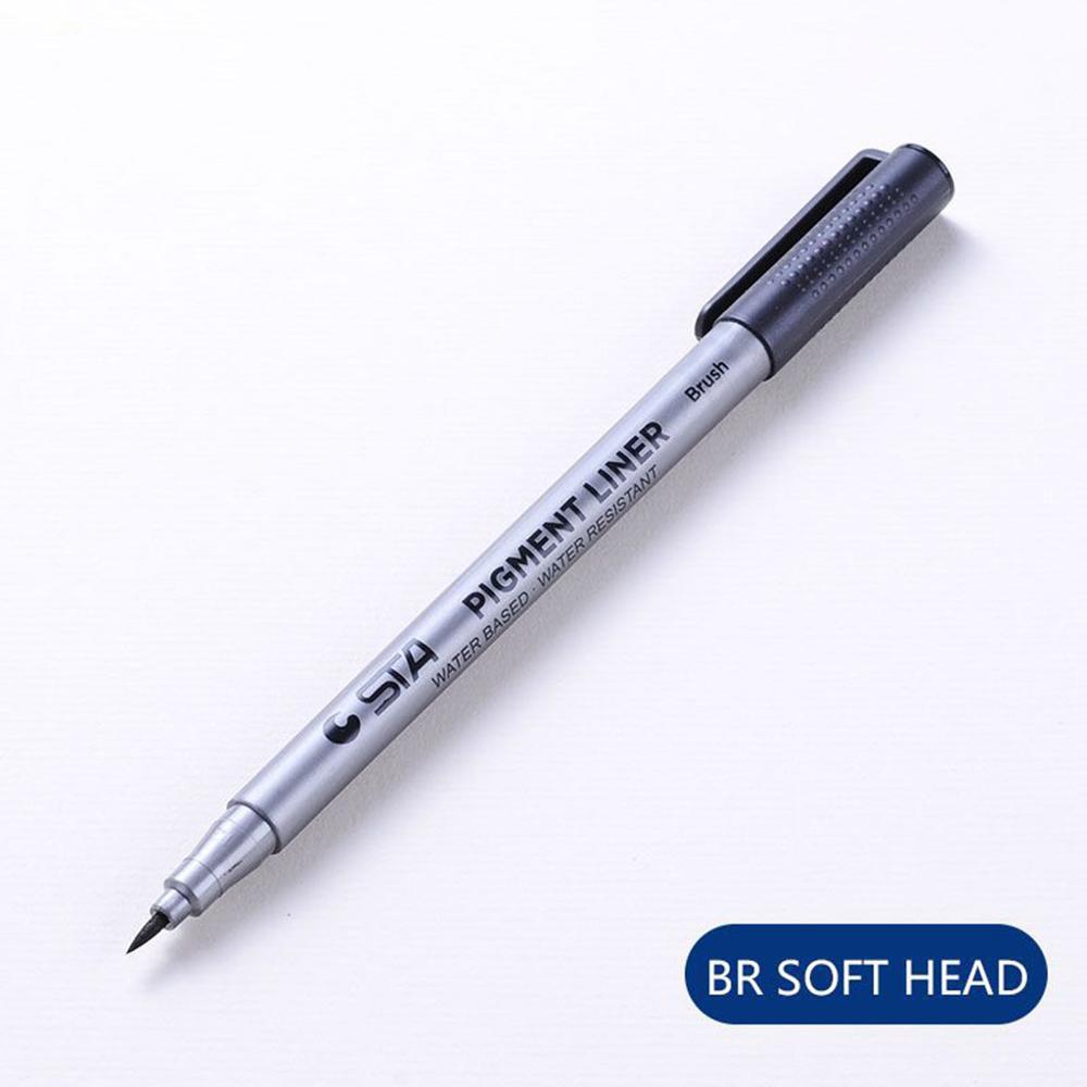 1PC Precision Micro Line Pens Waterproof Archival Artist Drawing I Brush Supplies #30J06