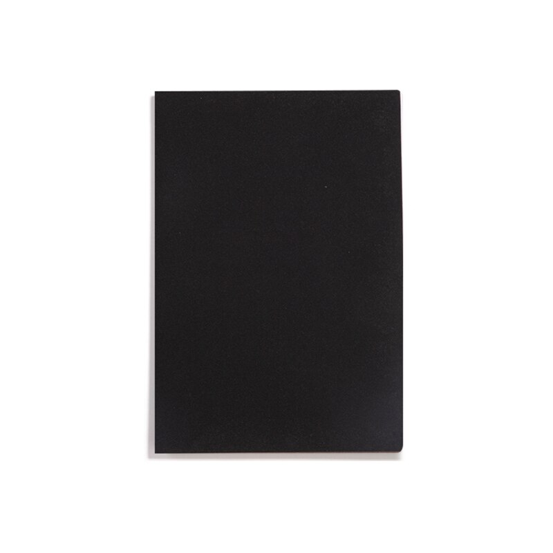 Classic Notebook Faux Leather Intimate Notepad A5 Thickened Stationery Calligraphy Book Simple Office With Temperament: black