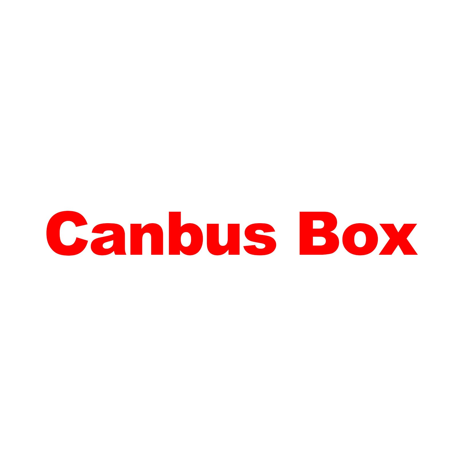 Optionele Canbus Box voor Klant die nodig, de item niet apart