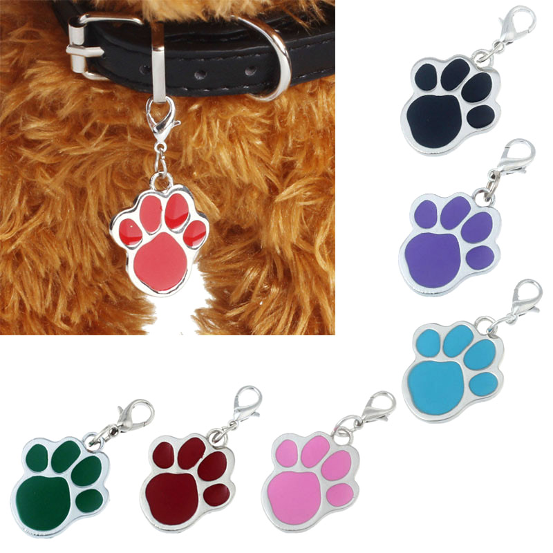 Hond Poot Stijl Hond Naam Hond Ketting Tag Huisdieren Voor Huisdieren Mode Sleutelhanger