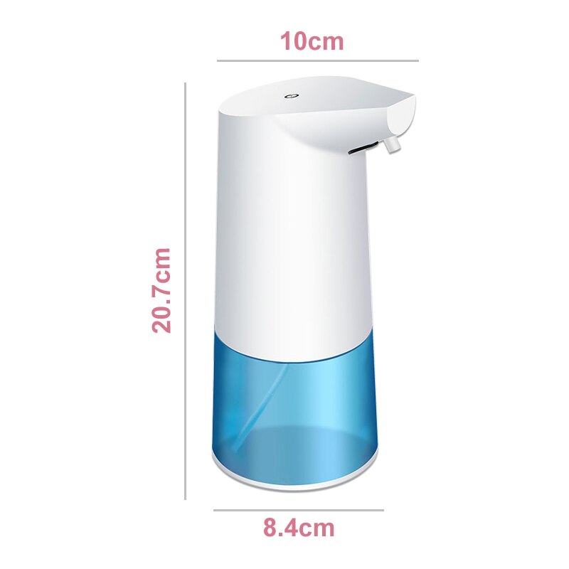 Liquid Soap Dispensers Bathroom Foaming Bottle Sanitizer Clear Plastic Pump Bottle Automatic Soap Dispenser Touchless Sensor