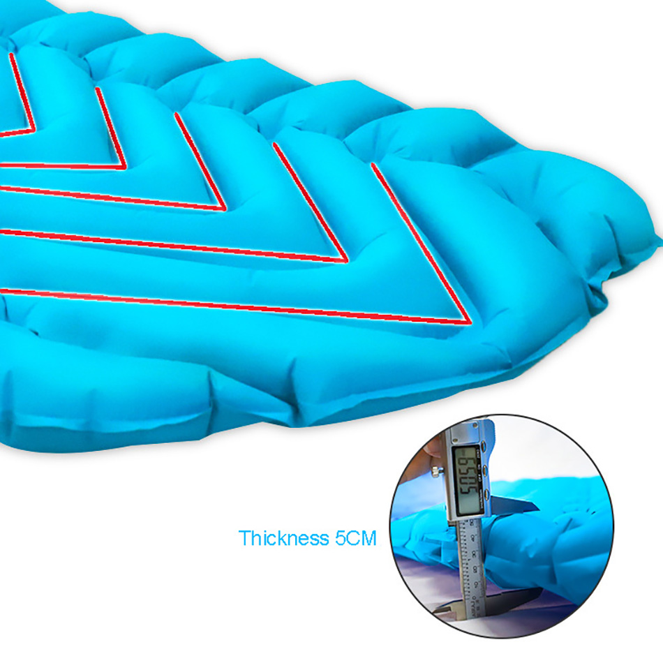 Luchtkussen Bed Camping Slaapmat Outdoor Tent Slapen Mat Opklapbed Reizen Slaapmat Vochtbestendige Pad Naturehike