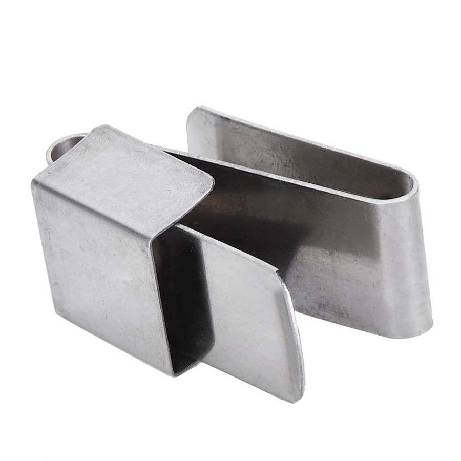 Stal nierdzewna magnetyczny Snooker bilard kreda przenośny Snooker bilard kreda S kształt klip