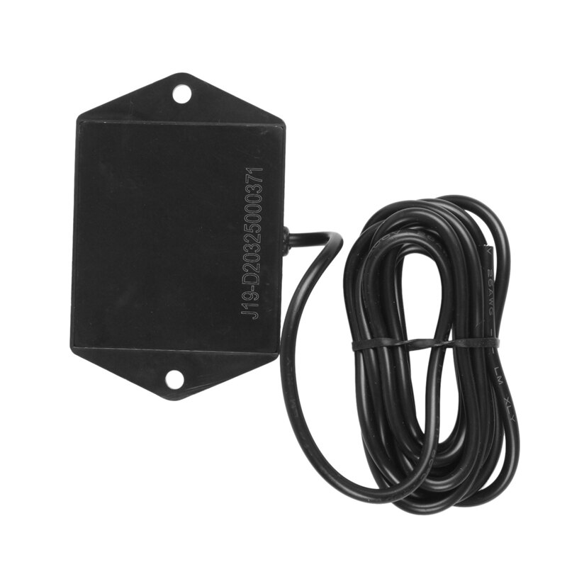Digital LCD engine hour meter tachometer Tach gauge for race bikes Black