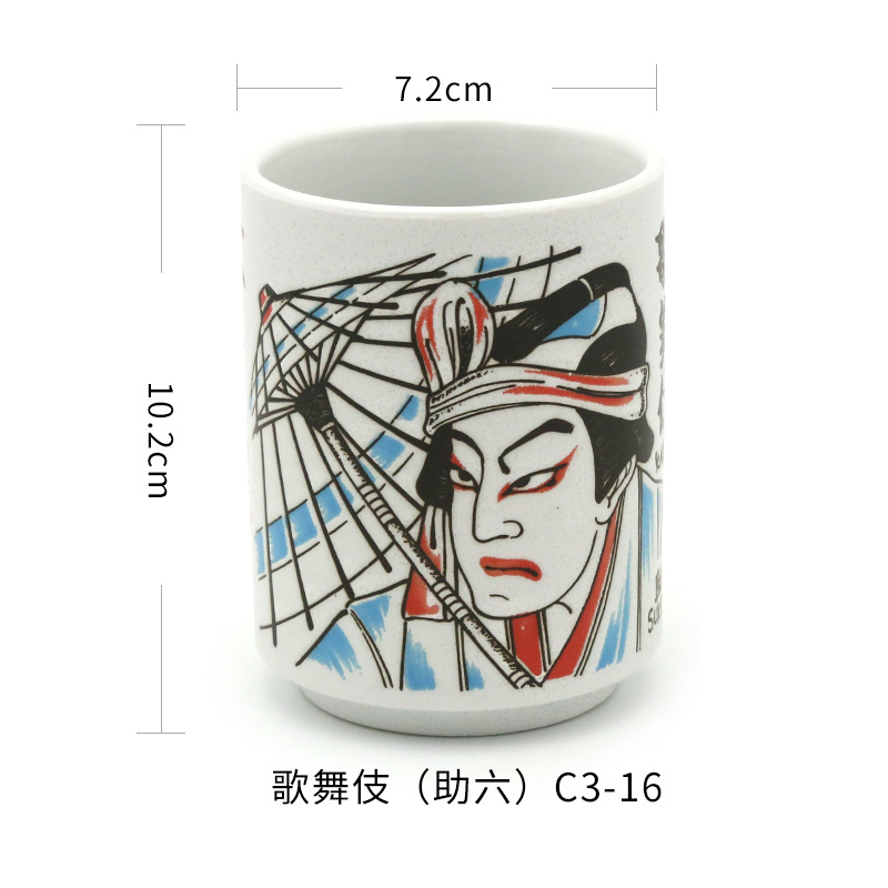 Joylove Japanse Stijl Keramische Mok Japanse Stijl Huis Kantoor Thee Cup Enkele Sushi Beker Soepkom: 12