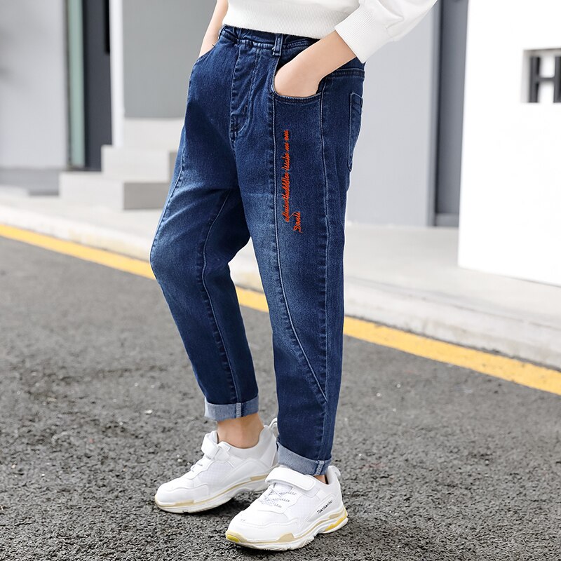 IENENS Children Boys Jeans Classic Pants Kids – Grandado