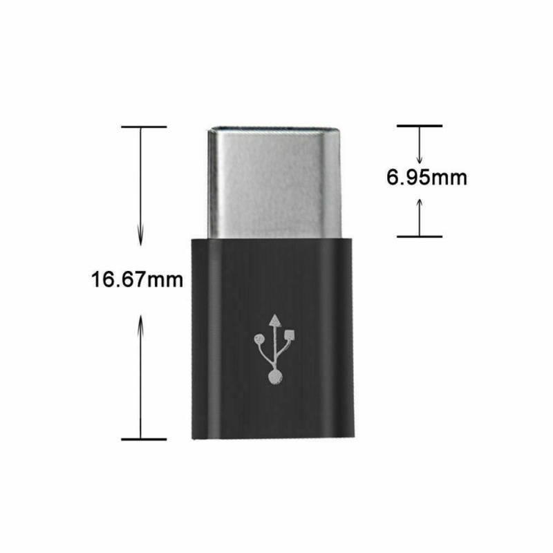 Smarttelefontype-c til mikro usb-adapter for android mobil mini type-c jack usb c-kontakter otg converter