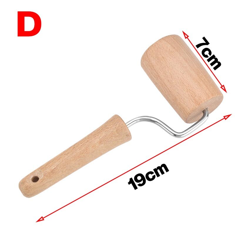 Big Size 5D Diamond Painting Tool Roller DIY Embroidery Accessories for Diamond Painting Sticking Tightly Easy handle: wood roller D