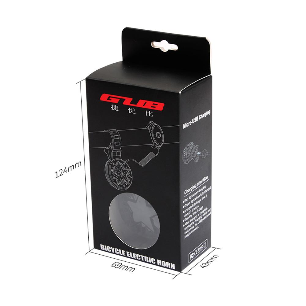 MTB Straße Fahrrad Fahrrad Elektrische Glocke Fahrrad Horn USB Aufladbare Wasserdichte Fahrrad Rolle Ring glocke