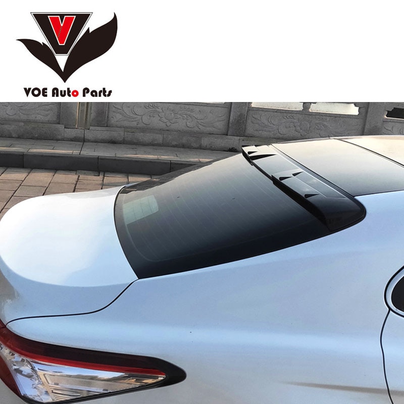 Camry Gloss Black ABS Plastic Rear Window Roof Spoiler for Toyota Camry