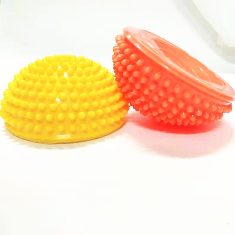 Los niños hemisferio piedras punta masaje Fitball bola Balance media pelota para Yoga de integración sensorial bola juegos deportes Juguetes