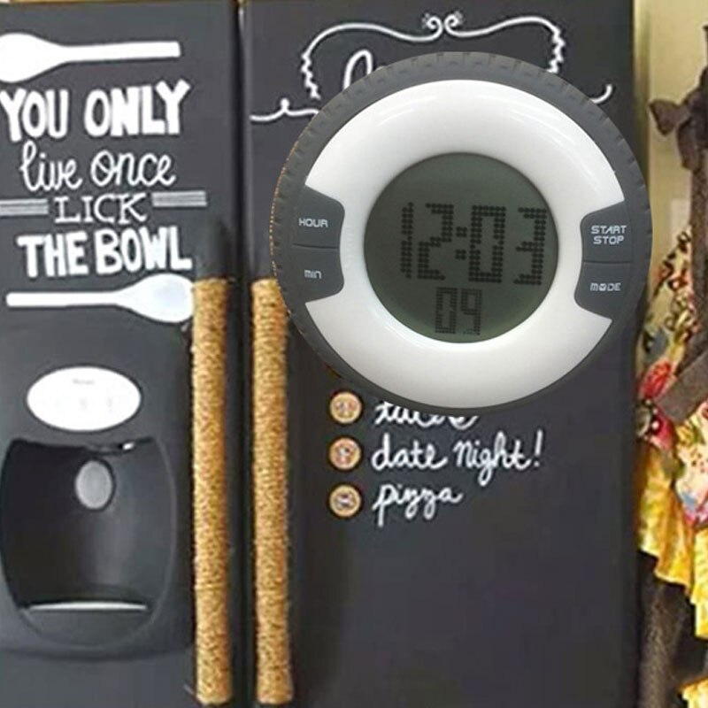 Kitchen Timer Stopwatch Digital Timers LCD Sn Moment Cooking Count-Down Up Alarm Clock Reminder