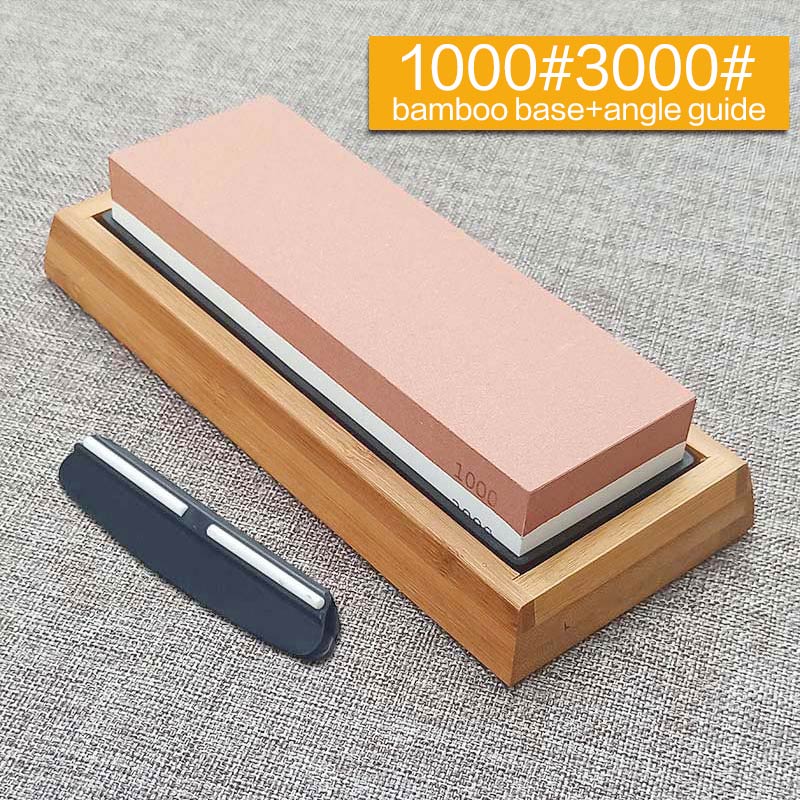 Whetstone Sharpening Stones Knife Sharpener Grinding Stone Water Stone Kitchen Tool 240 1000 8000 Grit Double-sided: 1000 3000 BB01