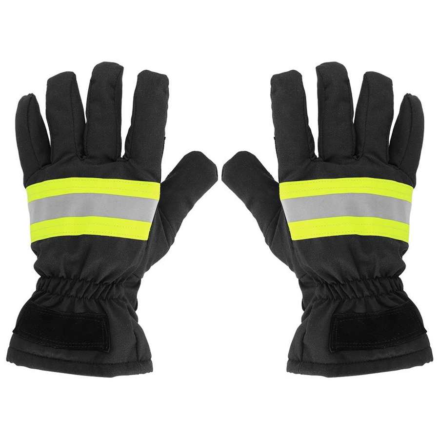 Guantes ignífugos emniyet kemeri para combatir el fuego resistentes al calor, resistentes al agua, transpirables, protección para manos de bombero