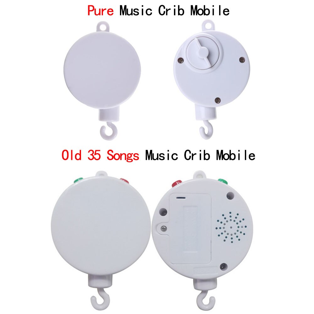 Baby Music Box Rotary Mobile Crib Bed USB/Clockwork Newborn Bell Crib Holder Arm Bracket Baby Toys 0-12 Months Baby Rattles