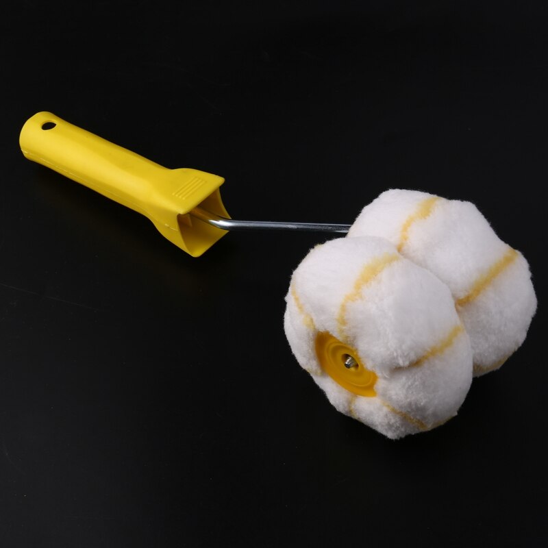 -2Pcs 3 Inch Corner Paint Roller Kit Walls &amp; Ceilings Corner Roller Household Decorative Painting Roller Brush Tool