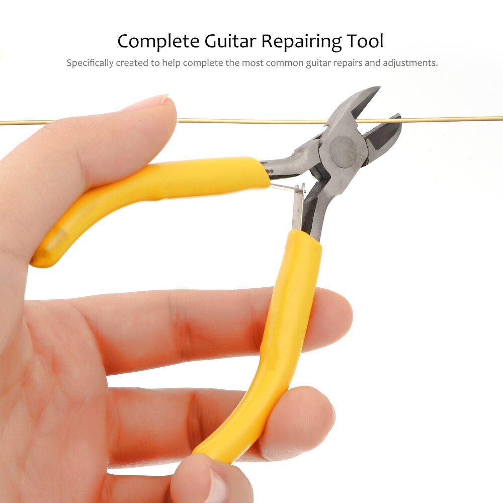 1 Set Complete Guitar Repairing Maintenance Tool Durable Portable Repair Parts Guitar Accessory Guitar Setup Kit for Outdoor Ind