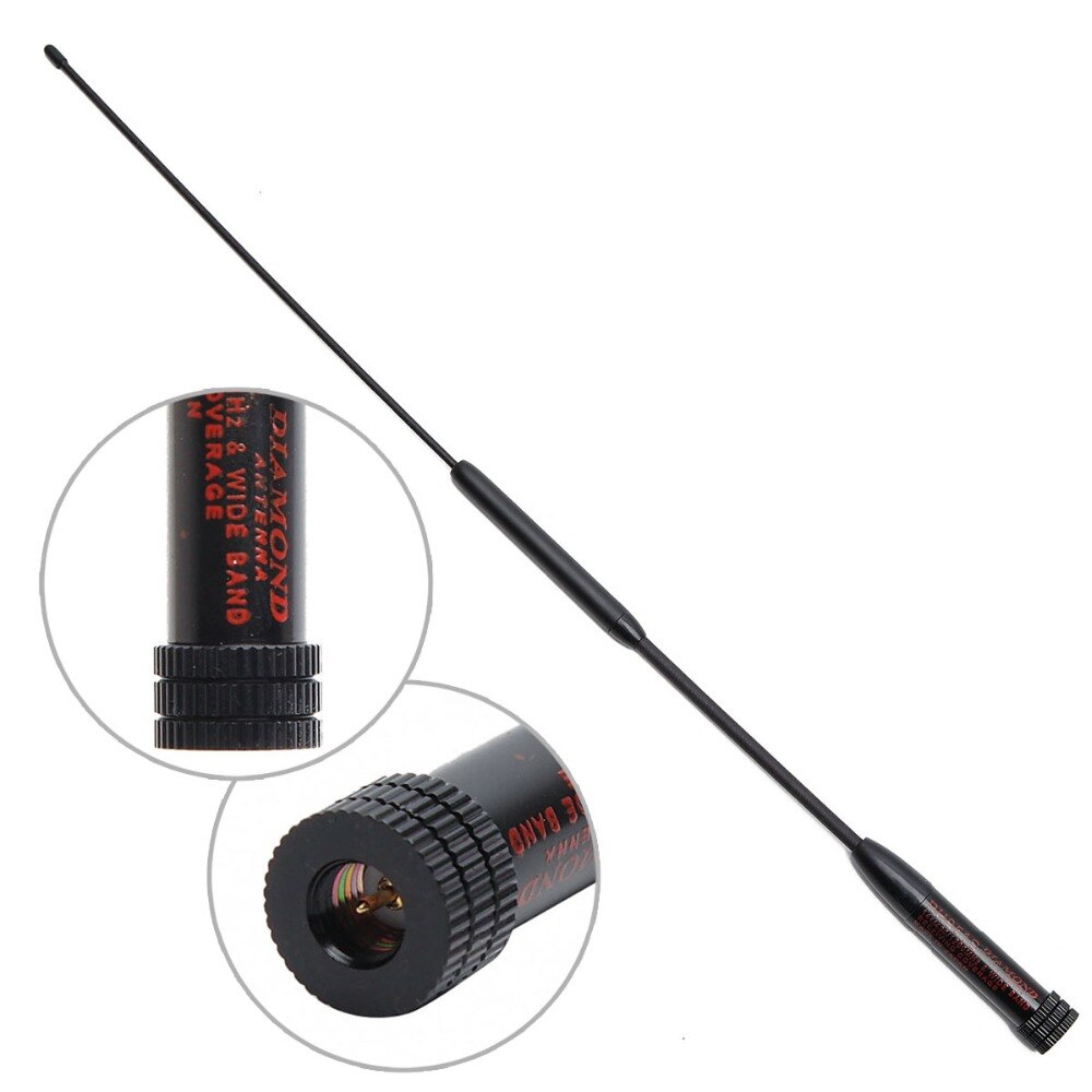 Diamant RH951S Sma-Male Connector Dual Band Uhf/Vhf Antenne Voor Tyt TH-UV8000D/E MD-380/390 yaesu/Vertex Wouxun Walkie Talkie