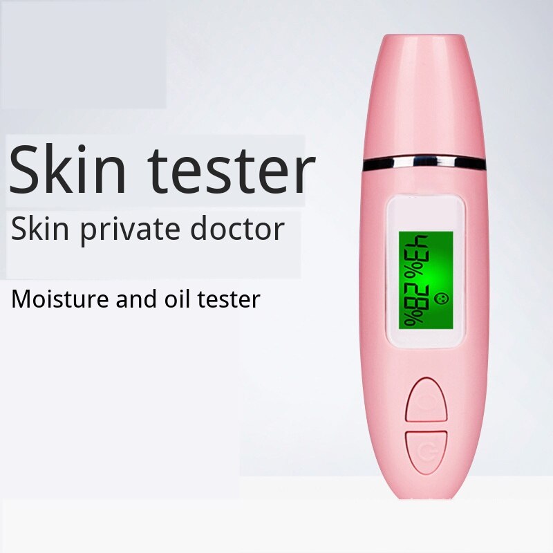 Precisie Huid Analyzer Olie Inhoud Skin Analyzer Digitale Vocht Tester Fluorescerende Agent Detector Lcd Gezichtsverzorging Gereedschap