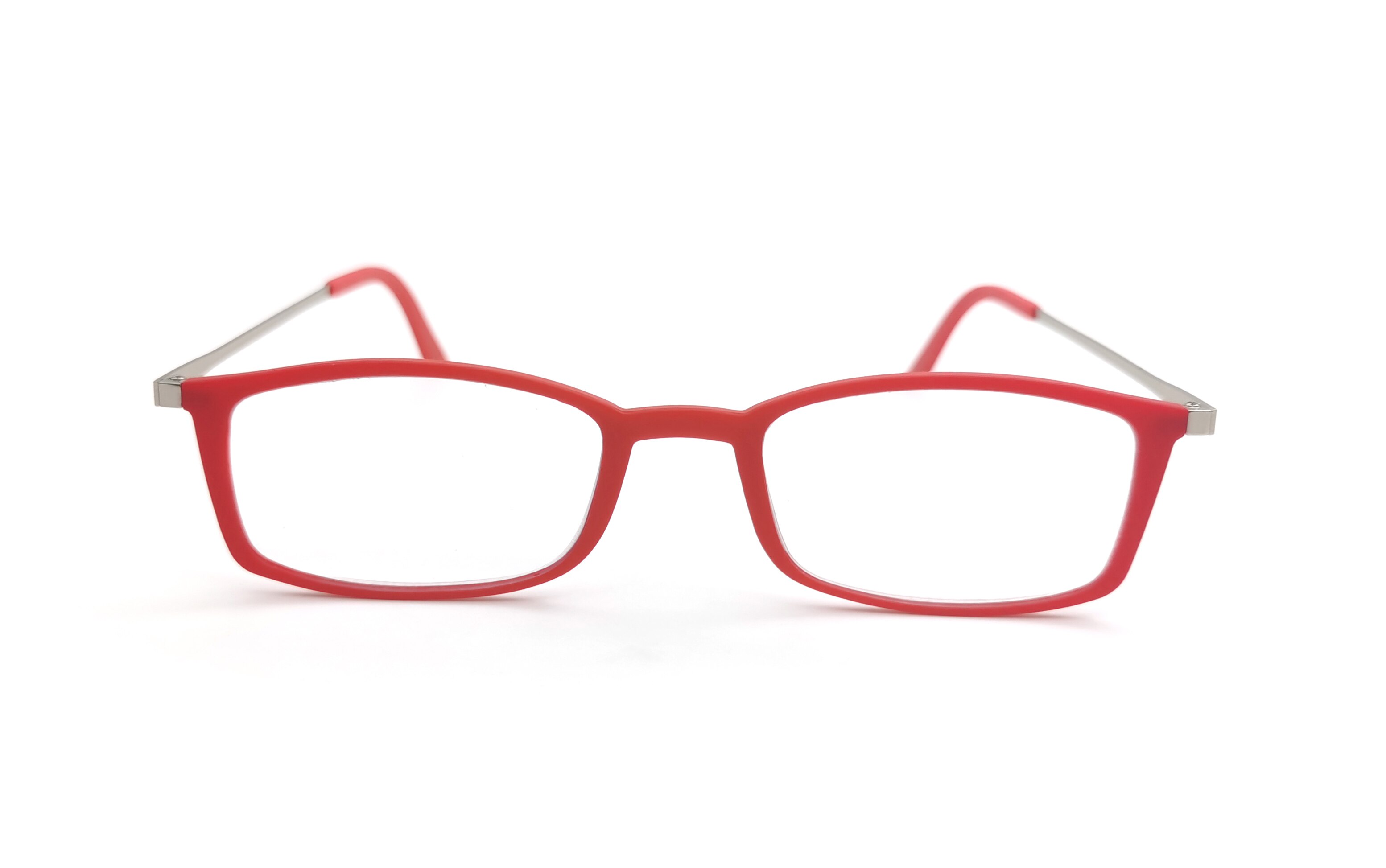 ROLIPOP Reading Glasses Anti Blue Ray for Men Womens Thin Presbyopic Glasses Man: +350 / Red