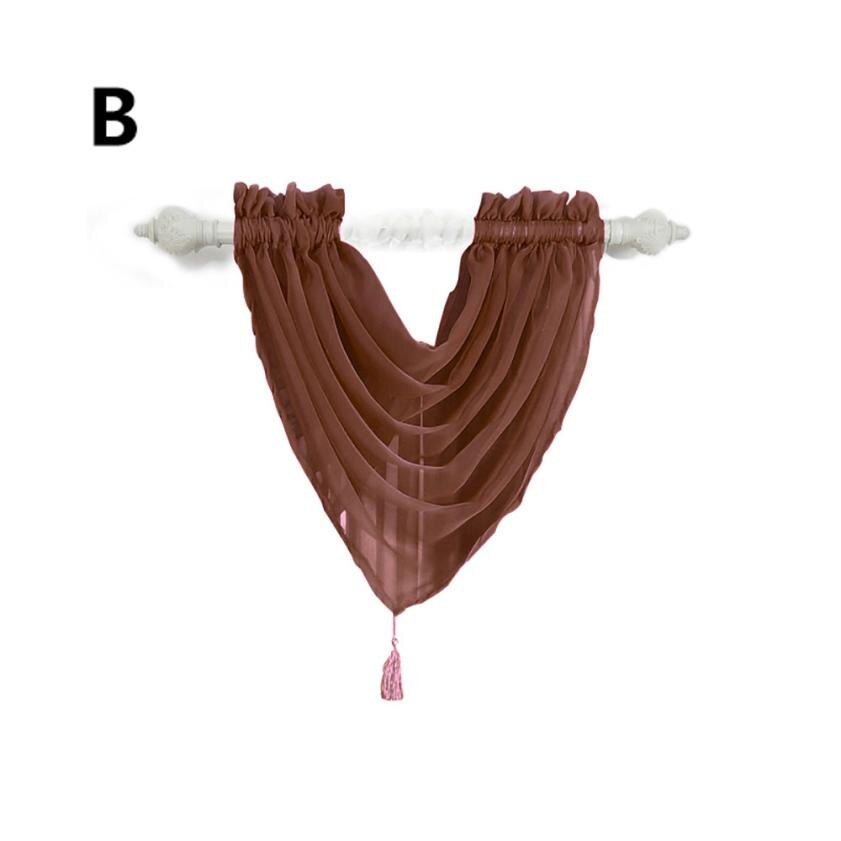 Voile Curtain Swags All Colours Pelmet Valance Net Curtains Voile Swag t1226: B