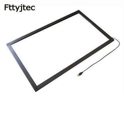 Fttyjtec 21.5 Inch Infrarood Multi Touch Screen Overlay Echt 10 Punten Multi Touch Screen Panel 21 &quot;Ir Touch Screen frame