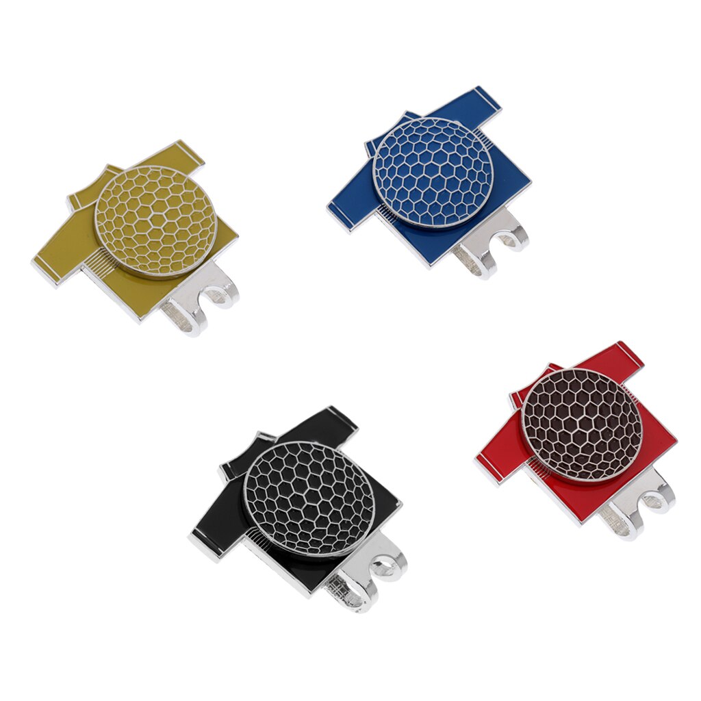 Magnetic Hat Clip with Golf Ball Marker - Golf Sports T Shirt Pattern