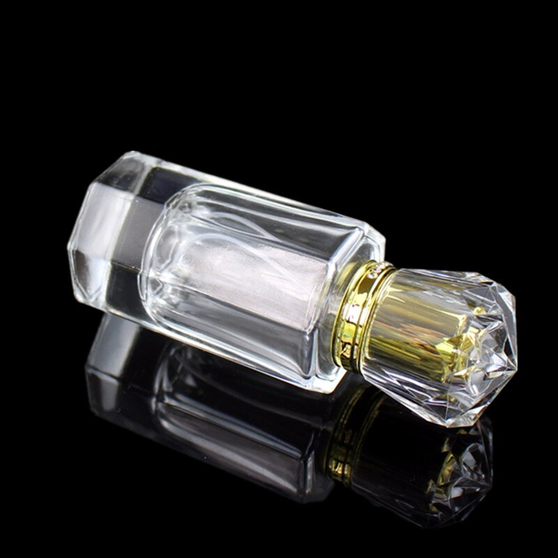 3pcs/otl Top 50ml Transparent Glass Perfume Bottle Portable Empty Spray Fragrance Bottle Atomizer Refillable
